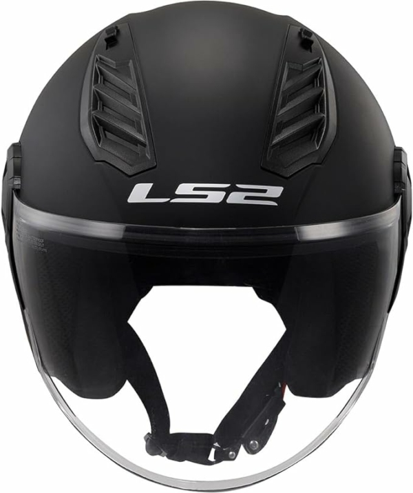 casco moto LS2 Airflow vista frontale